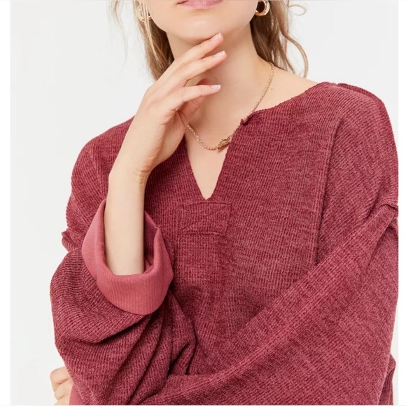 Urban Outfitters Jax Inside Out
Ribbed Notch Neck Top - Picture 2 of 11